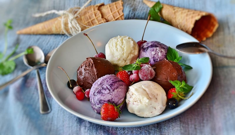 Gourmet Ice Cream Selection